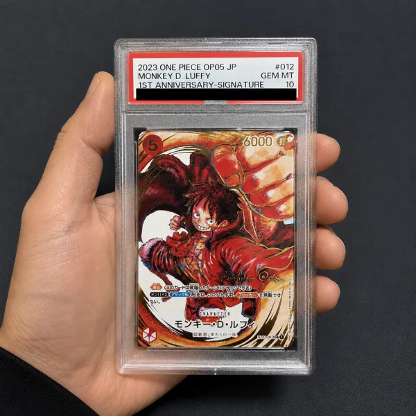 モンキー・D・ルフィ パラレルサイン入り PSA10